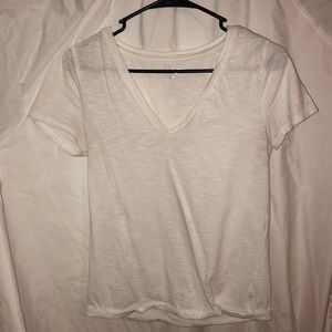 White Merona basic T-shirt | Size: S